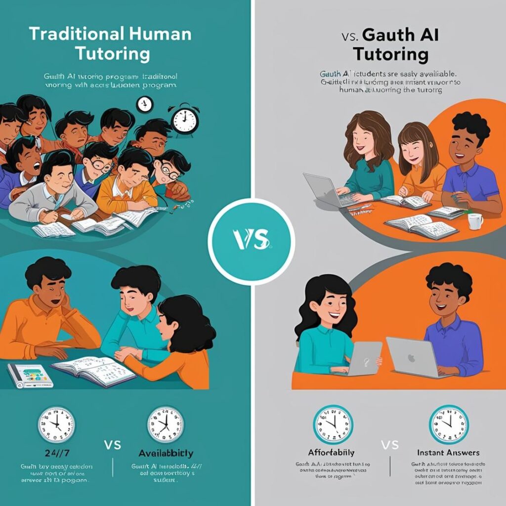 Gauth AI Study Companion vs. Traditional Tutors